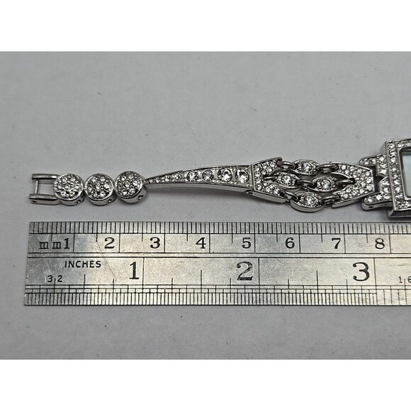 Metropolitan Museum Of Art Quartz Watch MOP Rhinestones Bracelet MMA New Battery - Picture 9 of 10